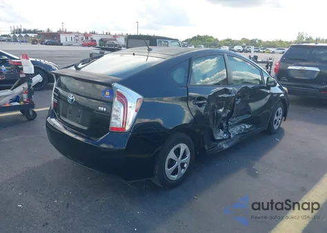 2012 Toyota Prius из США, поврежденный, VIN JTDKN3DU0C5445385